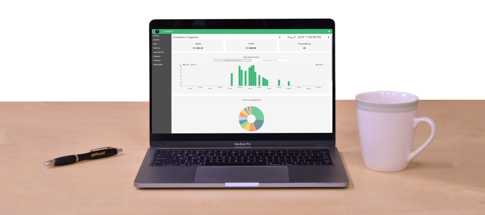 screenshot of IT Retail